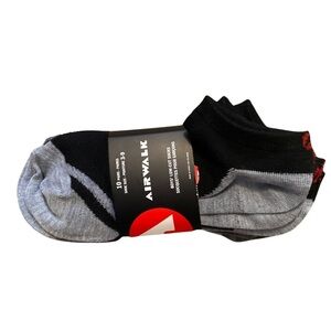 ⭐️ NWT Airwalk 10 Pairs Socks Shoe Size 3-9⭐️